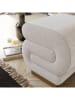 Evila Pouf "Sally" in Creme - (B)40 x (H)42 x (T)42 cm