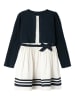 name it 2-delige outfit donkerblauw/wit