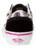 Vans Leder-Sneakers in Schwarz/ Bunt