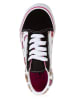 Vans Leder-Sneakers in Schwarz/ Bunt