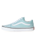 Vans Leder-Sneakers in Hellblau