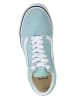 Vans Leder-Sneakers in Hellblau