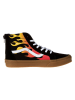 Vans Leder-Sneakers in Schwarz