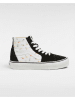 Vans Leren sneakers zwart/wit