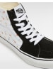 Vans Leder-Sneakers in Schwarz/ Weiß