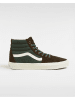 Vans Leren sneakers bruin/kaki
