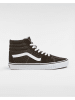 Vans Leder-Sneakers in Khaki