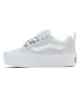 Vans Leder-Sneakers in Hellblau