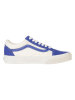 Vans Leder-Sneakers in Blau/ Weiß