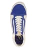 Vans Leder-Sneakers in Blau/ Weiß