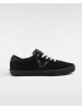 Vans Leder-Sneakers in Schwarz