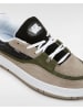 Vans Leder-Sneakers in Beige/ Khaki/ Khaki