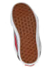 Vans Leder-Sneakers in Schwarz/ Rot