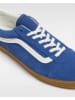 Vans Skórzane sneakersy w kolorze niebieskim