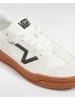 Vans Leder-Sneakers in Creme