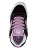 Vans Leder-Sneakers in Schwarz/ Rosa