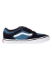 Vans Skórzane sneakersy w kolorze czarno-niebieskim