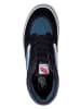 Vans Leder-Sneakers in Schwarz/ Blau