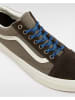 Vans Leder-Sneakers in Braun/ Grau