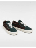 Vans Leder-Sneakers in Braun/ Grün