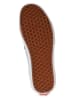 Vans Leder-Sneakers in Bordeaux/ Grau