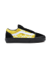 Vans Leder-Sneakers in Schwarz/ Gelb