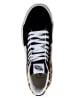 Vans Leder-Sneakers in Schwarz/ Beige