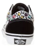 Vans Leder-Sneakers in Schwarz/ Bunt