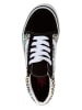 Vans Leder-Sneakers in Schwarz/ Bunt