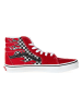 Vans Leder-Sneakers in Rot