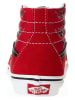 Vans Leder-Sneakers in Rot