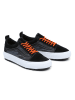 Vans Leder-Sneakers in Schwarz/ Dunkelblau