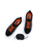 Vans Leder-Sneakers in Schwarz/ Dunkelblau