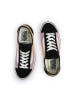 Vans Skórzane sneakersy w kolorze czarno-jasnoróżowym