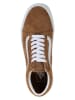 Vans Skórzane sneakersy w kolorze jasnobrązowym