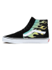 Vans Leren sneakers zwart/turquoise