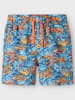 name it Badeshorts "Zaglos" in Hellblau/ Orange