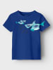 name it 2er-Set: Shirts "Jarrie" in Dunkelblau/ Orange