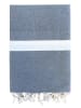 Le Comptoir de la Plage Fouta ''Melissa'' in Grau - (L)200 x (B)200 cm