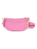 Mia Tomazzi Leder-Brustbeutel in Rosa - (B)23 x (H)13 x (T)2 cm