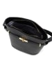 Mia Tomazzi Leder-Henkeltasche "Lattanzio" in Schwarz - (B)30 x (H)27 x (T)16 cm