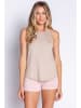 PJ Salvage Top in Beige