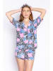 PJ Salvage Pyjama in Blau/ Rosa/ Dunkelblau