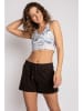 PJ Salvage Bustier in Weiß/ Blau