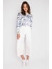 PJ Salvage Longsleeve wit/blauw