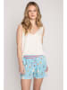 PJ Salvage Pyjama-Shorts in Hellblau