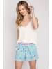 PJ Salvage Pyjamashorts lichtblauw