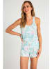 PJ Salvage Pyjamashorts turquoise