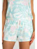 PJ Salvage Pyjama-Shorts in Türkis