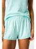 PJ Salvage Pyjama-Shorts in Türkis